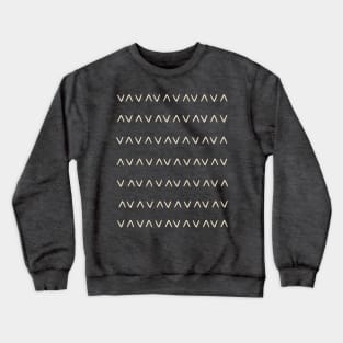 Mudcloth Pattern Minimalist  Abstract  Geometric Shapes Boho  Pattern Crewneck Sweatshirt